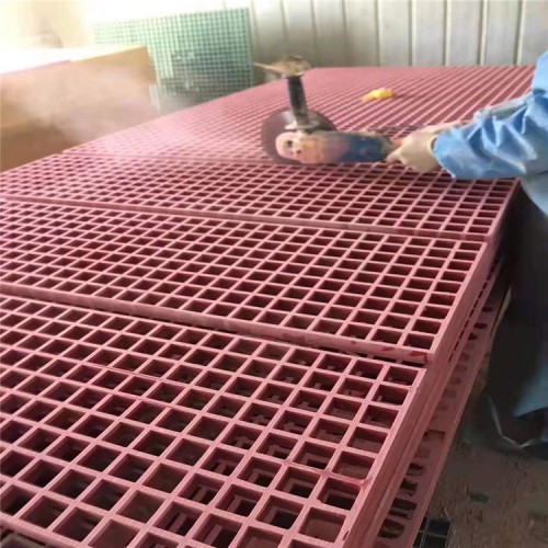 廠家生產(chǎn)玻璃鋼格柵板38*38支撐板玻璃鋼平臺防滑板衡水興晟