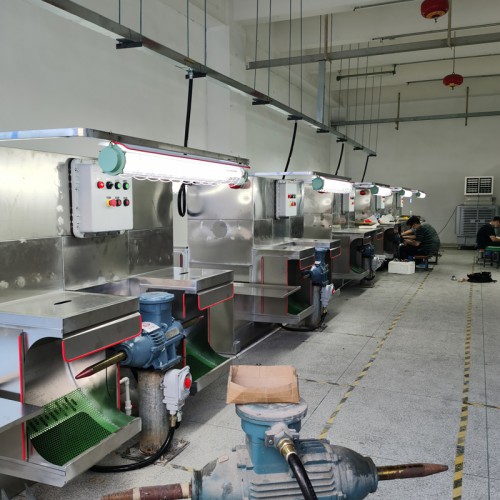 環(huán)保拋光機四工位濕式 拋光除塵一體機
