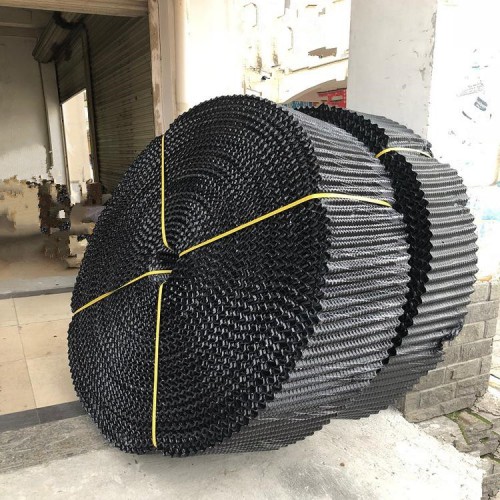 PVC填料 玻璃鋼P(yáng)VC填料 圓形冷卻塔填料 冷卻塔填充料