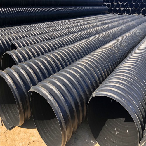 PE鋼帶管 鋼帶增強波紋管 排污鋼帶波紋管