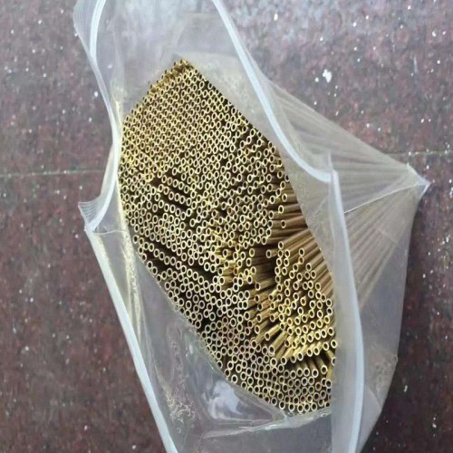 H65黃銅管精密切割光亮毛細黃銅管/薄壁管縮口/CNC加工