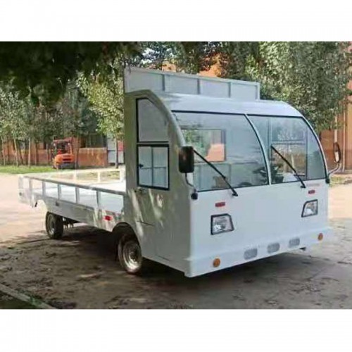 工業(yè)電動(dòng)平板車  廠區(qū)搬運(yùn)車  加厚型周轉(zhuǎn)工具車