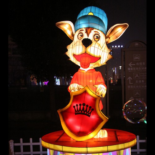 消暑旅游景區夏天景內自貢彩燈燈會工廠大型裝飾定制