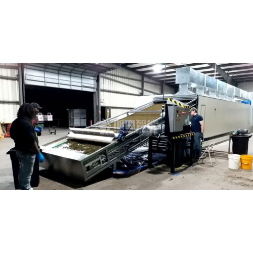 60KW單層微波烘干設備