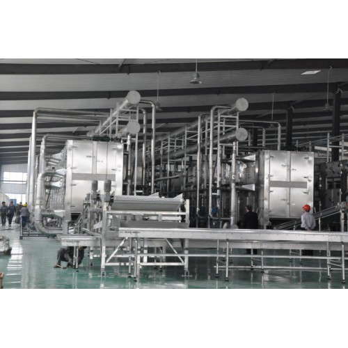 金銀花網帶式熱風烘干機_烘干干燥設備