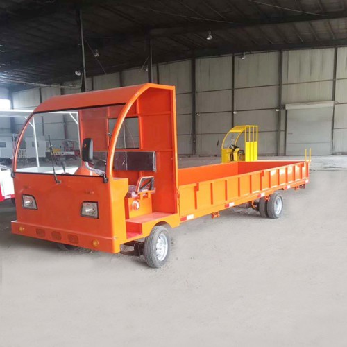 電動(dòng)平板車  廠區(qū)搬運(yùn)車  倉(cāng)庫(kù)工地裝卸車
