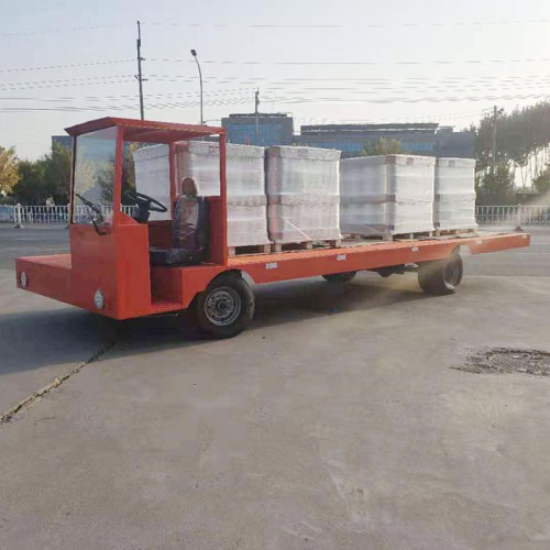 重型廠區(qū)搬運(yùn)車  電動(dòng)平板車  加厚型周轉(zhuǎn)工具車