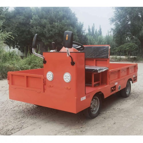 大型倉(cāng)庫(kù)貨物周轉(zhuǎn)車  倉(cāng)庫(kù)用電動(dòng)平板車  輕型貨運(yùn)車