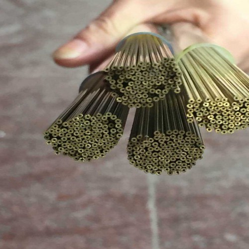 高精毛細(xì)黃銅管H65薄壁黃銅管空心銅管3*0.5、4*0.5