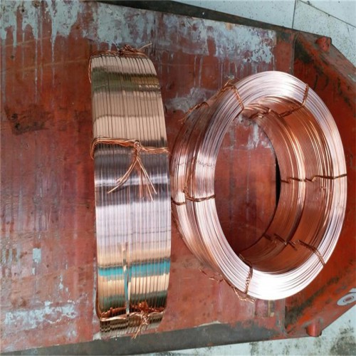 國(guó)標(biāo)紫銅線光亮軸裝紫銅絲C1100紫銅扁線批發(fā)