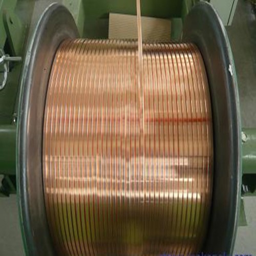 供應各種規格紫銅圓線、扁線、三角線、半圓線、異形線