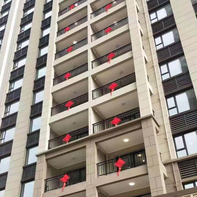 樓頂陽臺鐵藝護(hù)欄 鋅鋼鐵藝護(hù)欄 戶外鐵藝欄桿