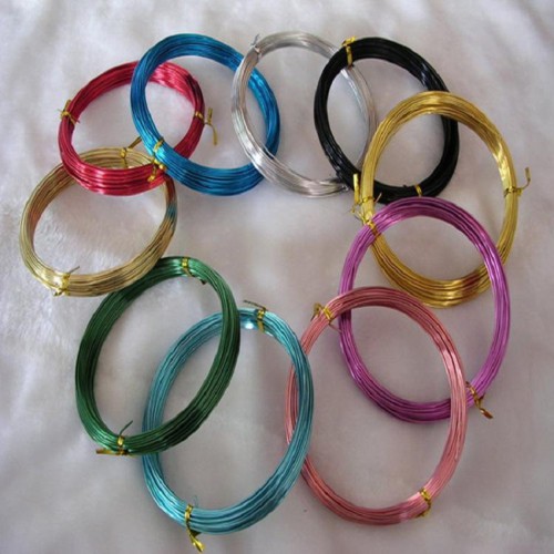 彩色鋁線 工藝品專用鋁線 diy手工制作環保鋁線廠家直銷