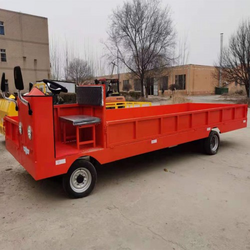 工業(yè)電動周轉車  大中小型平板車  工地倉庫拉貨電瓶車