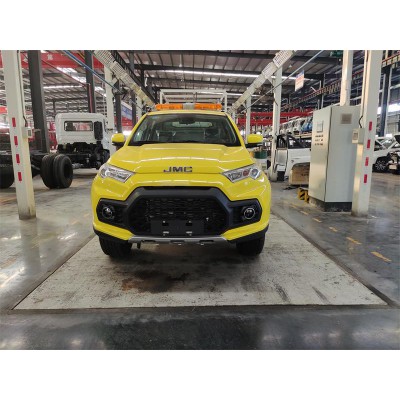 江鈴域虎7皮卡道路清障救援拖車，藍牌清障救援車（四驅自動擋）