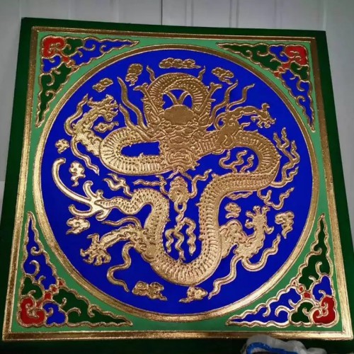 古建彩繪、鋼結(jié)構(gòu)仿古彩繪、鋁合金古建彩繪