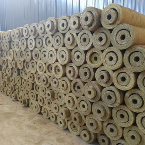 鐵皮巖棉保溫管 鐵皮巖棉保溫管廠家