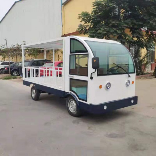 電動(dòng)高承載搬運(yùn)車  電動(dòng)平板車  工地倉庫拉貨電瓶車