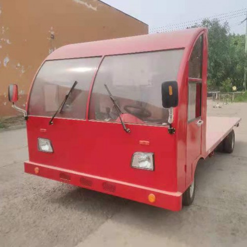 電動(dòng)平板車  工地平板搬運(yùn)車  2噸4噸建材運(yùn)輸平板車