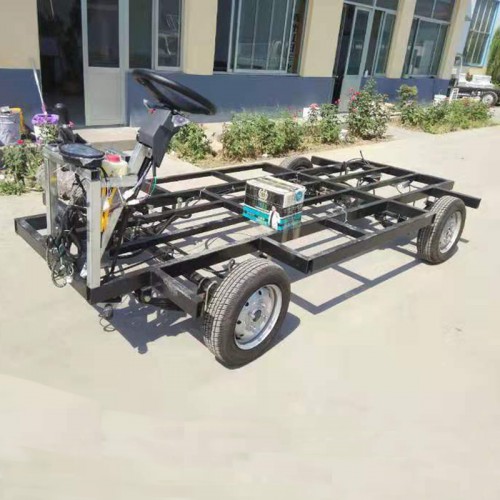 電動(dòng)花車底盤  工業(yè)電動(dòng)平板車  廠區(qū)搬運(yùn)車