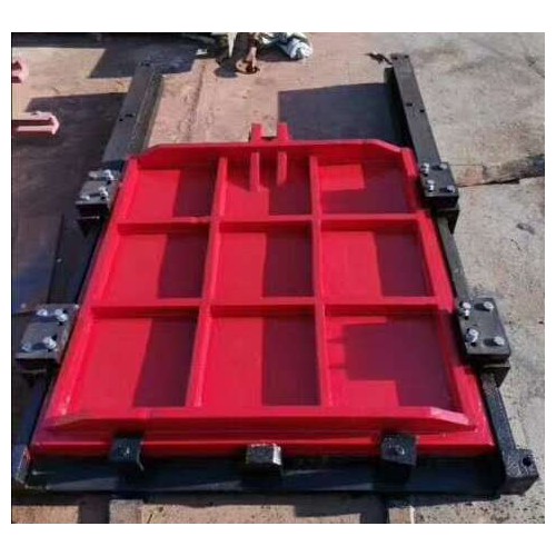 附壁式鑄鐵閘門 河道一體式鑄鐵啟閉機(jī)閘門