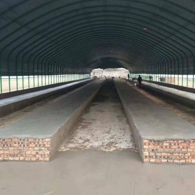 簡易雞棚 300平方養殖大棚 土墻溫室大棚建造