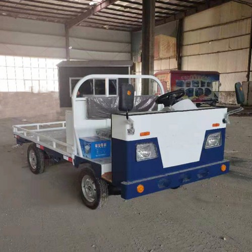 倉(cāng)庫(kù)運(yùn)輸電動(dòng)平板車(chē)  電動(dòng)平板工具車(chē)  載重王搬運(yùn)車(chē)