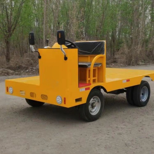 載重王搬運(yùn)車(chē)  電動(dòng)平板工具車(chē)  2噸4噸建材運(yùn)輸平板車(chē)