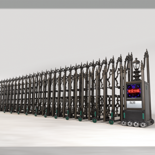 經典歐式鑄鋁伸縮門