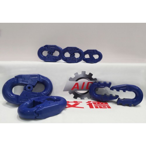 撈渣機用連接環圓環鏈用扁平接鏈環 34*126弧齒環安標覆蓋