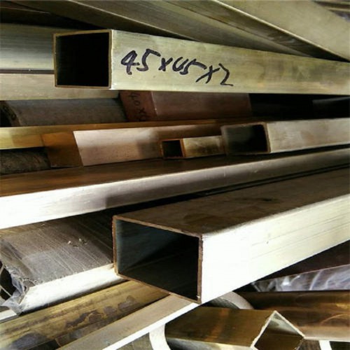 H62、H63、H65國(guó)標(biāo)黃銅管優(yōu)質(zhì)黃銅方管扁管裝飾專用銅管