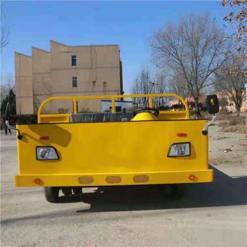 工業電動平板車  工地倉庫拉貨電瓶車  廠區搬運車