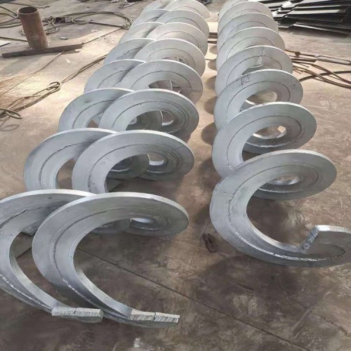 螺旋輸送機  不銹鋼無軸螺旋葉片  廠家供應