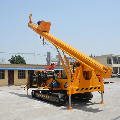 履帶式長螺旋鉆機 地基長螺旋鉆孔機 地基打樁機