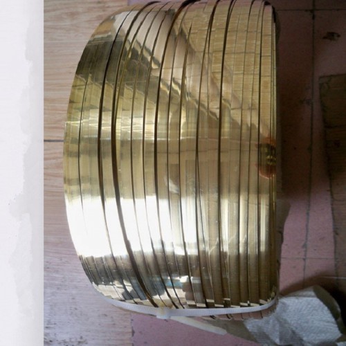 現貨供應H62/H65/H70黃銅扁線插頭/拉鏈專用黃銅線