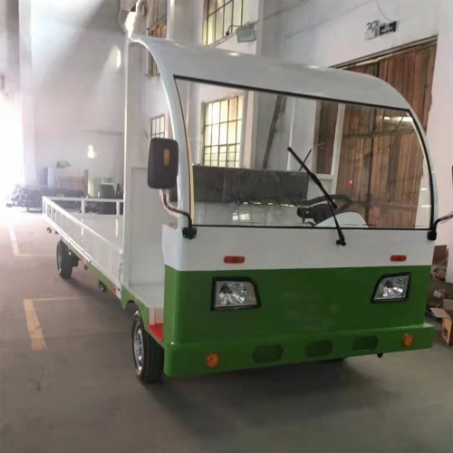 電動平板車  電動高承載搬運車  工業電動周轉車
