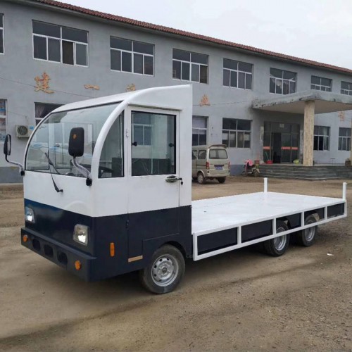 倉庫拉貨搬運車  工業電動平板車  貨物運送車