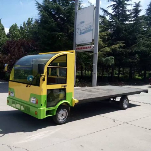 電動廠區搬運車  新能源電動平板車 運貨載貨電瓶車