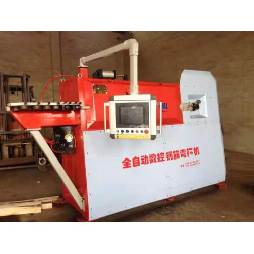 全自動鋼筋彎箍機 數控調直彎箍一體機