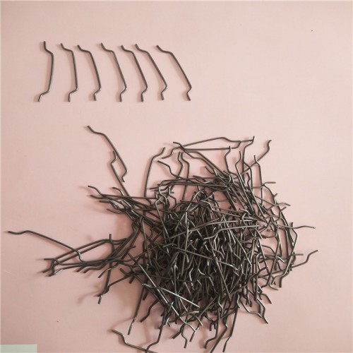 端鉤型鋼纖維 不銹鋼型鋼纖維 高性能新型復(fù)合材料端鉤型鋼纖維