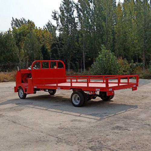 電動廠區搬運車  電動平板工具車  工業電動平板車