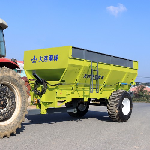 大型牛糞揚(yáng)糞機(jī) 干濕糞拋糞車 液壓式圓盤撒肥機(jī)