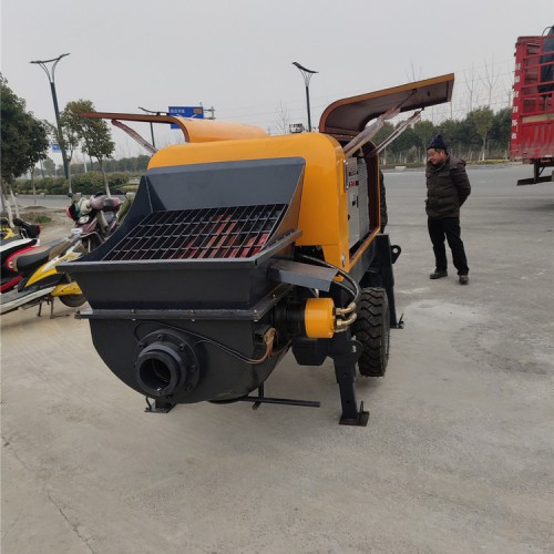 50型大顆粒混凝土輸送泵 混凝土澆筑地泵 二次構造柱泵