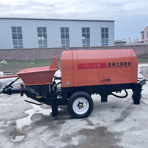 環?；炷翝駠姍C 護坡加固細石濕噴機