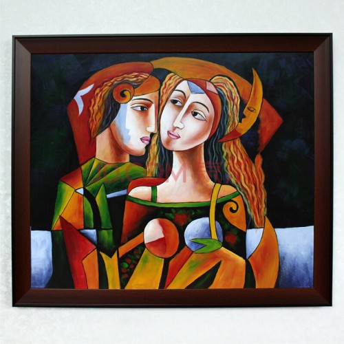 現(xiàn)代簡(jiǎn)約墻面裝飾油畫 抽象手繪動(dòng)物油畫