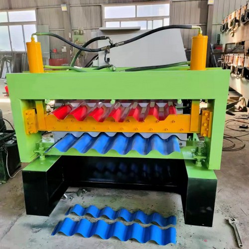 壓瓦機(jī) 雙層壓瓦機(jī) 780/750橫掛板機(jī) 壓瓦機(jī)廠家