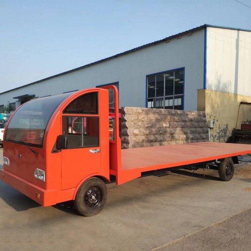 工業(yè)電動平板車  廠區(qū)貨物搬運(yùn)車  工業(yè)電動周轉(zhuǎn)車