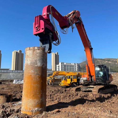 挖掘機(jī)打樁機(jī)價(jià)格 挖機(jī)鉆孔打樁機(jī)