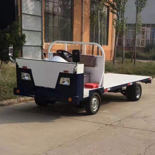 工業(yè)電動(dòng)平板車  廠區(qū)搬運(yùn)車  庫房廠區(qū)倉儲(chǔ)轉(zhuǎn)運(yùn)車