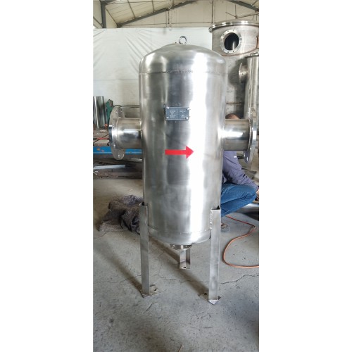 立式旋風內螺紋精密型水汽分離器設備DN150防腐蝕耐高溫